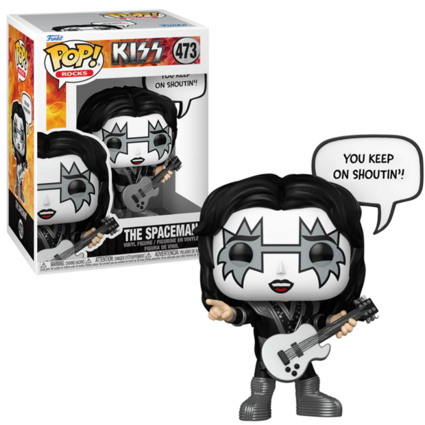 FUNKO POP! THE SPACEMAN (R&amp;R ALL NIGHT) 473 KISS