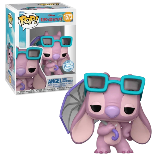 FUNKO POP! Angel with umbrella 1573 Lilo &amp; Stitch Disney Exclusive