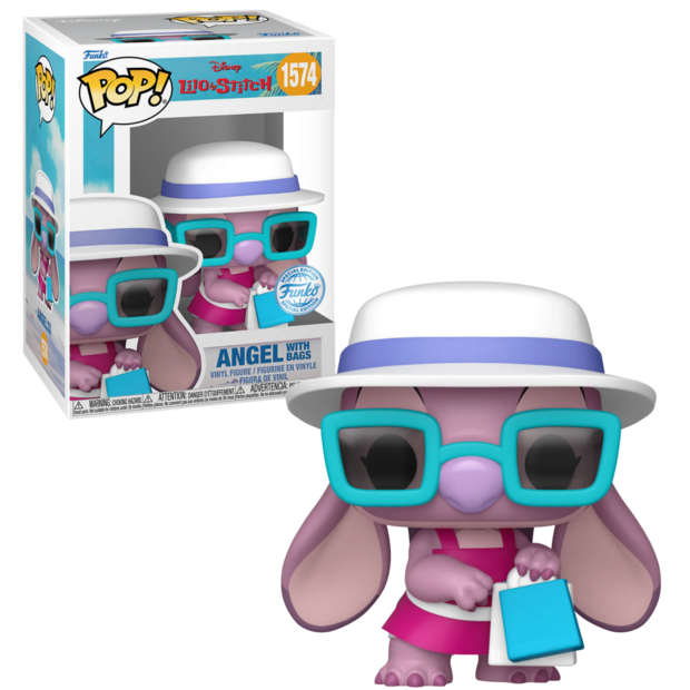 FUNKO POP! Angel with bags 1574 Lilo &amp; Stitch Disney Exclusive