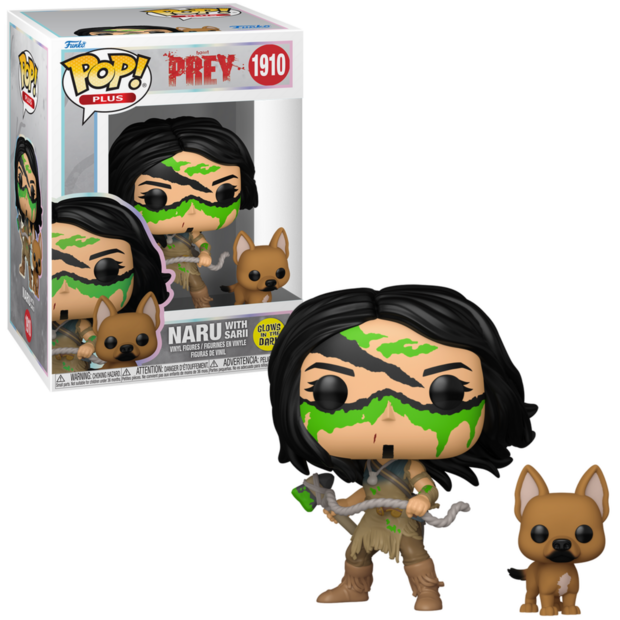FUNKO POP! Plus Naru with Sarii GITD 1910 PREY (Predator)