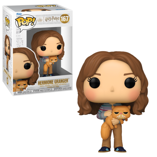 Funko POP! Hermione with Crookshanks 167 Harry Potter