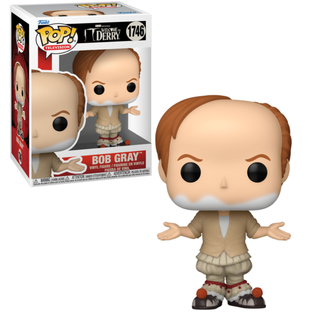FUNKO POP! Bob Gray 1746 Welcome To Derry IT
