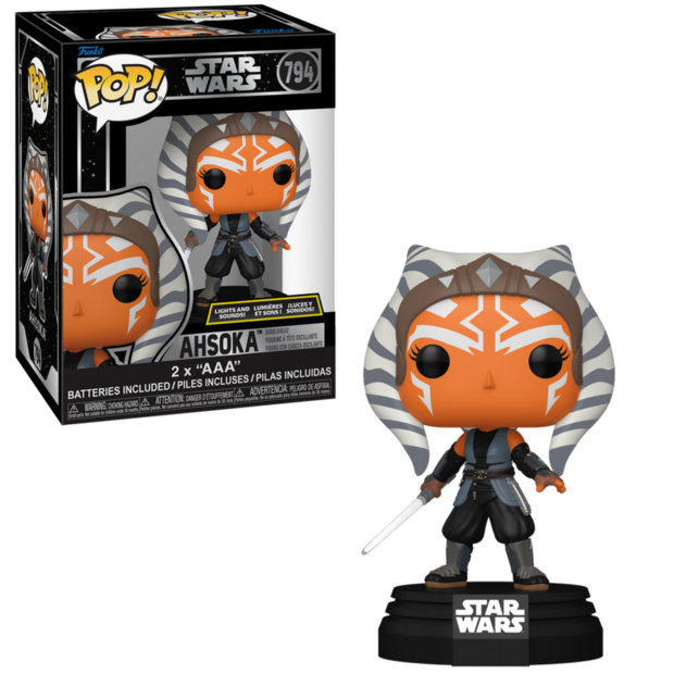 FUNKO POP! Ahsoka (Lights &amp; sounds) 794 Star Wars