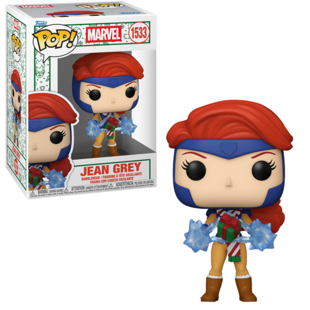 FUNKO POP! Jean Grey with Present 1533 Marvel x-men Holiday