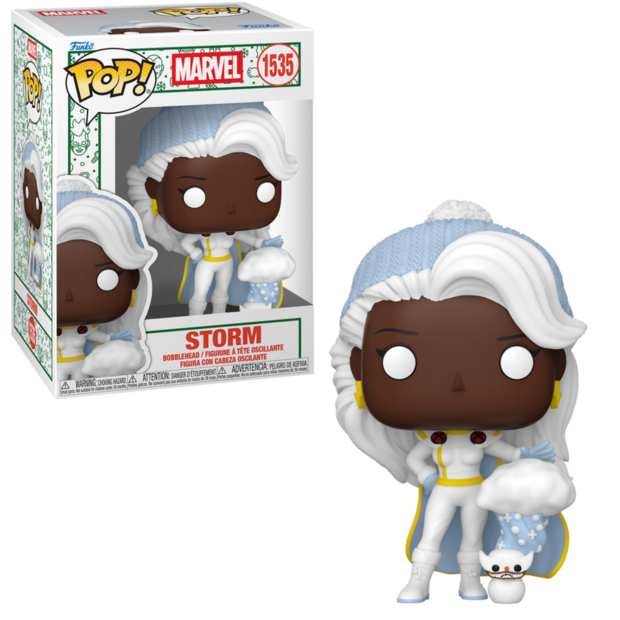 FUNKO POP! Storm with Snowman 1535 Marvel x-men Holiday