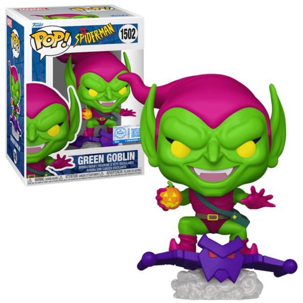 FUNKO POP! Green Goblin (Spider-Man: The Animated Series) 1502 Exclusive