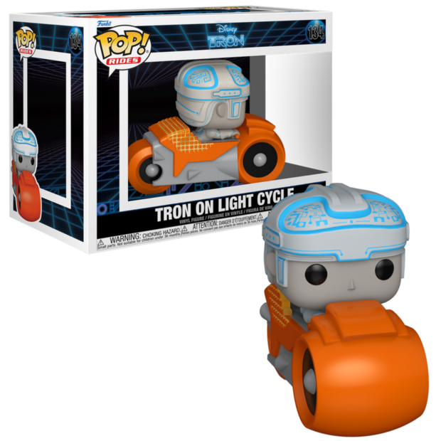 FUNKO POP! RIDE Tron on Light Cycle 134 Tron