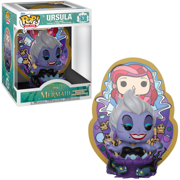 FUNKO POP! DLX URSULA STAINED GLASS 1638 VILLAINS