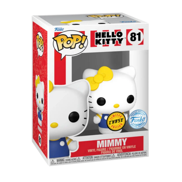 Funko POP! Sanrio: Hello Kitty CHASE Mimmy 81 HELLO KITTY Exclusive