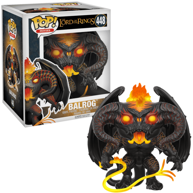 FUNKO POP! Super BALROG 448 6 INCH LORD OF THE RINGS