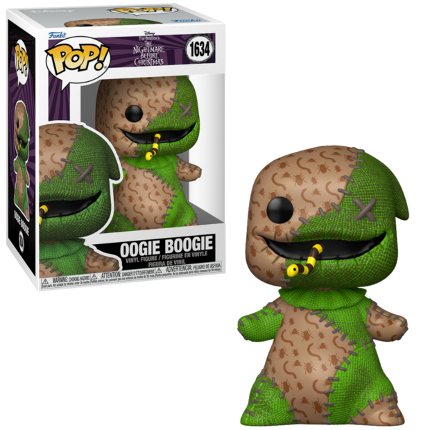 Funko POP! THE NIGHTMARE BEFORE CHRISTMAS 1634 OOGIE BOOGIE PATCHWORK