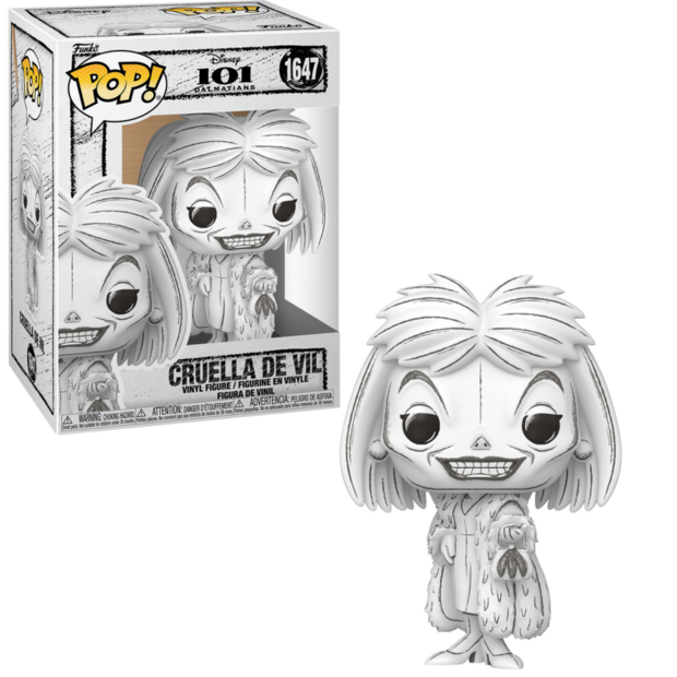 Funko POP! Disney Cruella De Vil (Sketched Deco) 1647 