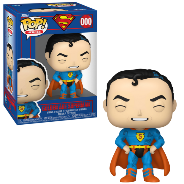 Funko POP! SUPERMAN 000 SUPERMAN GOLDEN AGE