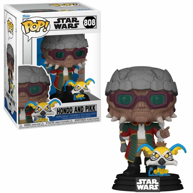 Funko POP! STAR WARS THE CLONE WARS 808 HODO &amp; PIKK