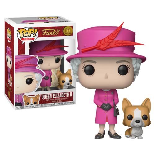 Funkko POP! Royals Queen Elizabeth II &amp; Buddy 01 