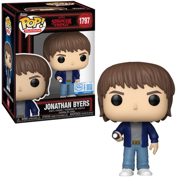 Funko POP!  Stranger Things 1797 Jonathan Byers EXCLUSIVE