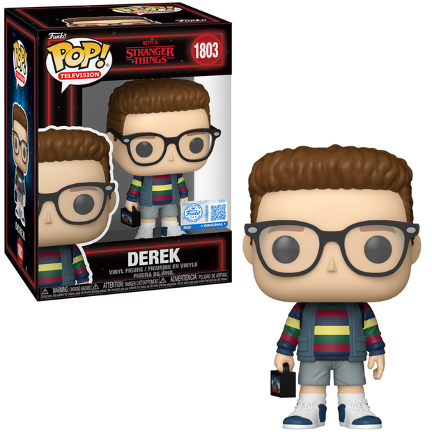Funko POP!  Stranger Things 1803 Derek Turnbow EXCLUSIVE