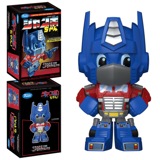 Funko Transformers Jumbo Chan Optimus Prime 14'' Vinyl Collectible EXCLUSIVE LE 1200 PCS