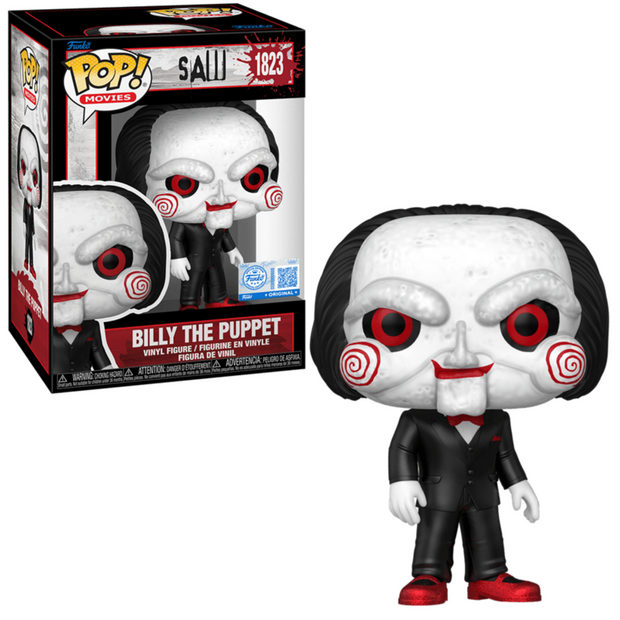 Funko POP! Billy the Puppet with Glitter Shoes 1823 Saw EXCLUSIVE