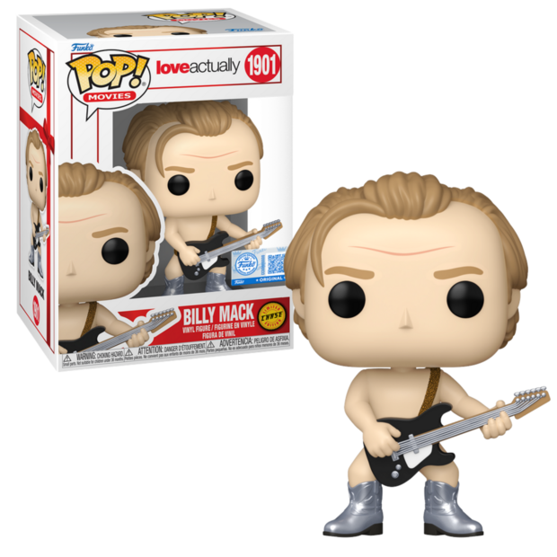 FUNKO POP! Billy Mack 1901 Love Actually CHASE Exclusive 