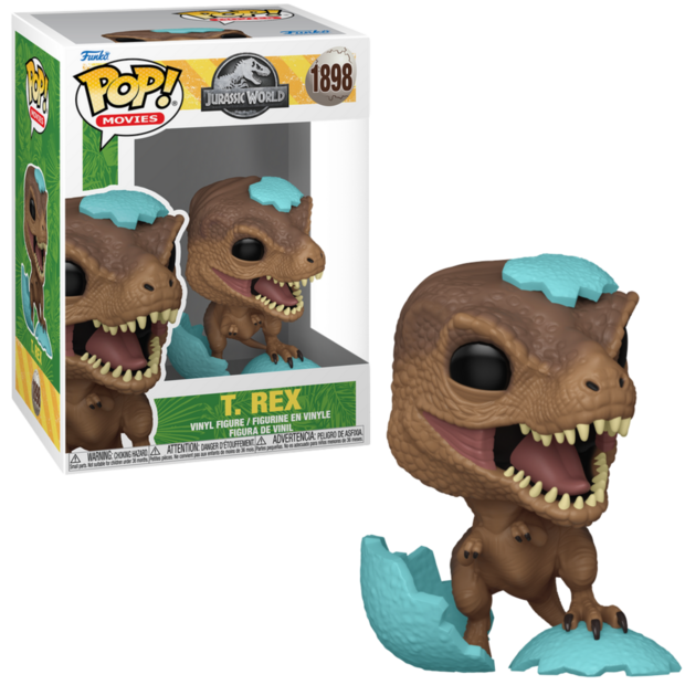 Funko POP! JURASSIC PARK SPRG 1898 T-Rex (Blue egg)