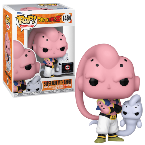 Funko Pop!  Super Buu With Ghost 1464 Dragon Ball Z Chalice Collectibles Exclusive