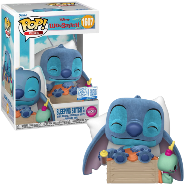 Funko POP! Lilo &amp; Stitch 1607 Sleeping Stitch in Box EXCLUSIVE