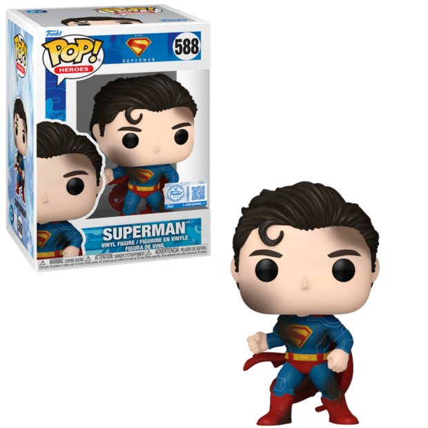 Funko POP! Superman (Battle Damaged) 588 DC Exclusive