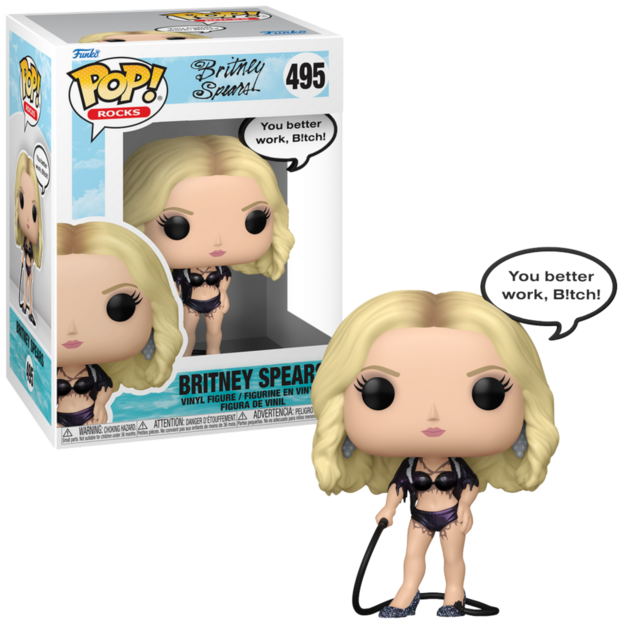 Funko POP! BRITNEY SPEARS 495 You better Work, Bitch!