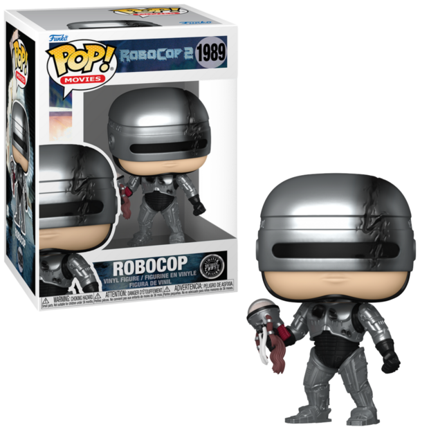 Funko POP! ROBOCOP 1989 Robocop (Metallic) CHASE