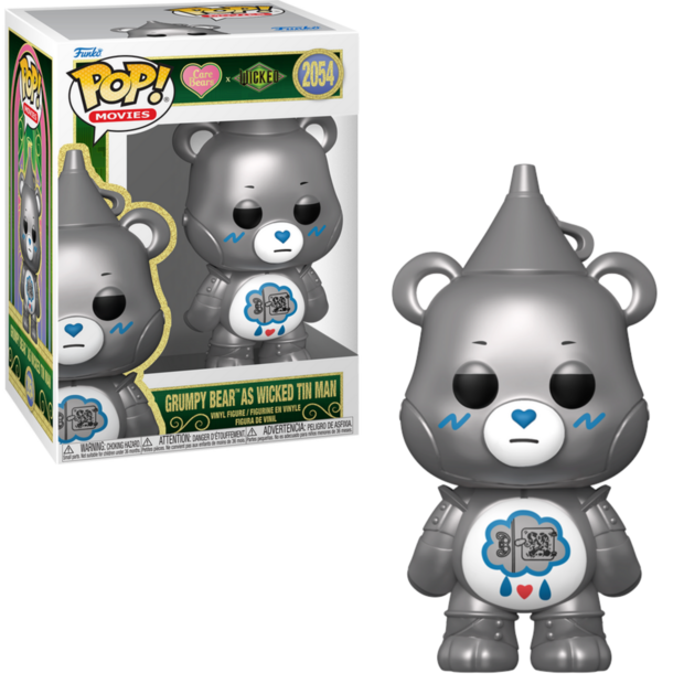 Funko POP! WICKED CARE BEARS 2054 Grumpy Bear as Wicked Tin Man