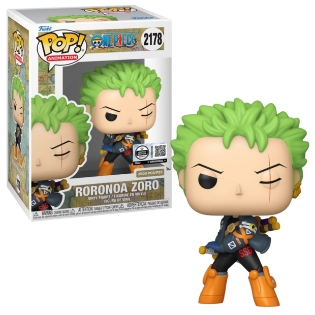 Funko POP! Roronoa Zoro 2178 Royalty Animation One Piece 3500pcs Limited Edtion Exclusive