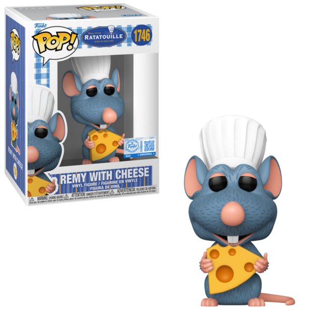 Funko POP! RATATOUILLE 1746 Remy with cheese EXCLUSIVE