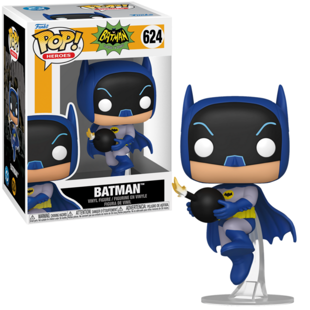 Funko POP! BATMAN 66 624 Batman with bomb