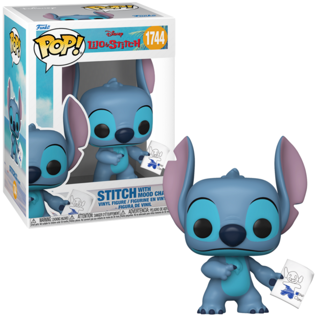 Funko POP! LILO &amp; STITCH 1744 Stitch with Mood Chart