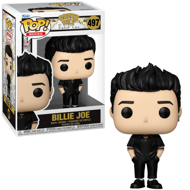 Funko POP! GREEN DAY 497 Billie Joe (Basket Case)