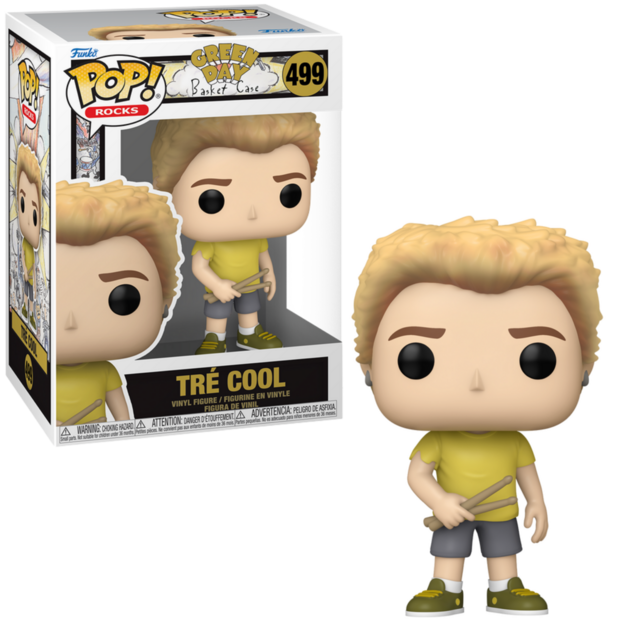 Funko POP! GREEN DAY 499 Tr&eacute; Cool (Basket Case)