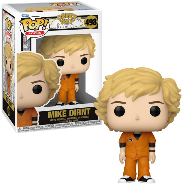Funko POP! GREEN DAY 498 Mike Dirnt (Basket Case)