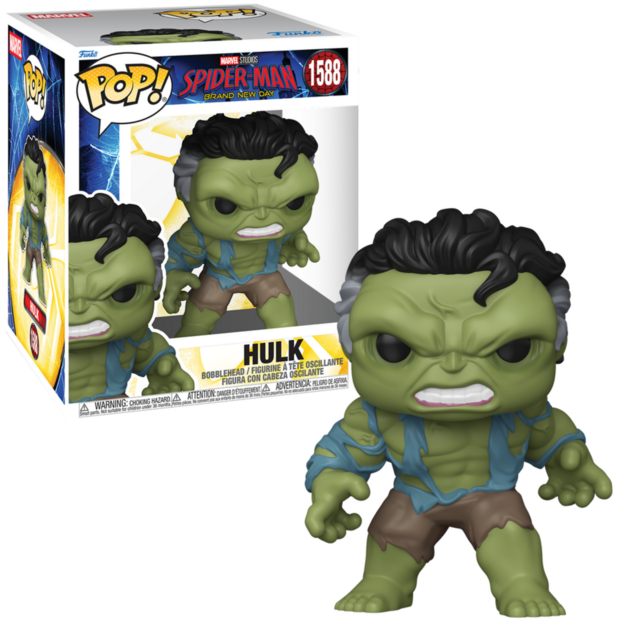 Funko POP! Super SPIDER-MAN BRAND NEW DAY 1588 6 INCH Hulk