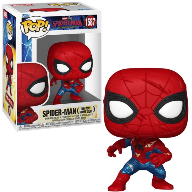 Funko POP! SPIDER-MAN BRAND NEW DAY 1587 Spider-Man (No Way Home)