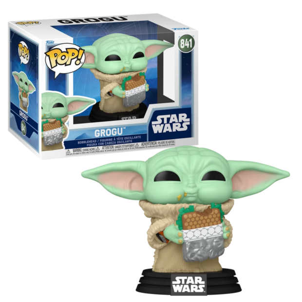 Funko POP! MANDALORIAN &amp; GROGU - POP Star Wars 841 - Grogu With Food