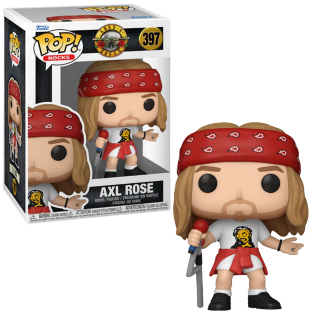 Funko POP! GUN N ROSES 397 Axel Rose (1980's)