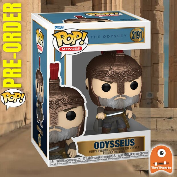 Funko POP! THE ODYSSEY 2191 Odysseus Pre-Order