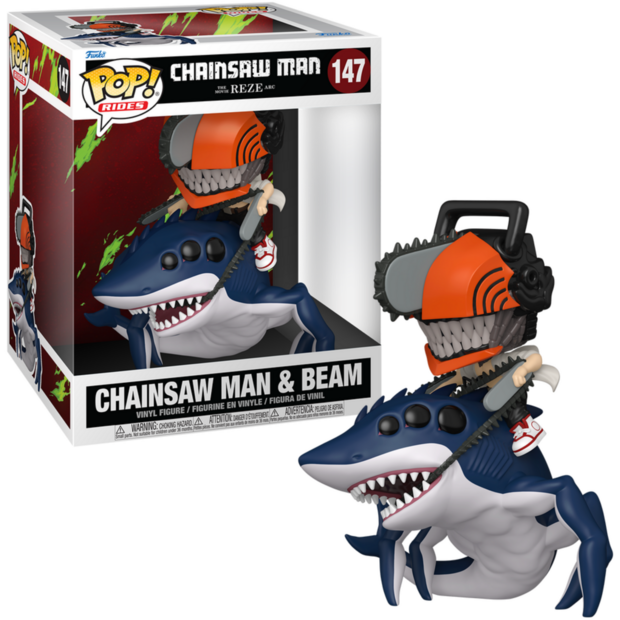Funko POP! CHAINSAW MAN REZE 147 Chainsaw Man &amp; Beam