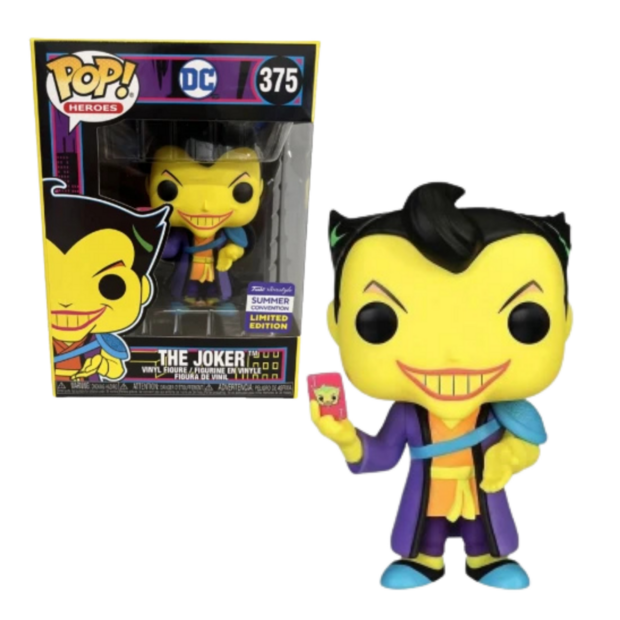 Funko POP!  The Joker Black Light SDCC 375 Exclusive