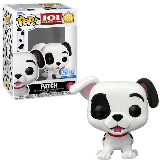 Funko POP! 101 Dalmatians - Patch Flocked 1684 EXCLUSIVE