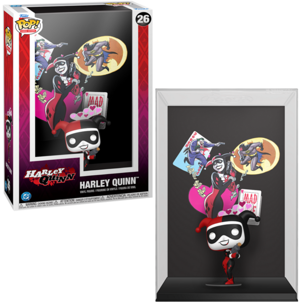 Funko POP! Comic Cover BATMAN ADVENTURE MAD LOVE 26 Harley Quinn