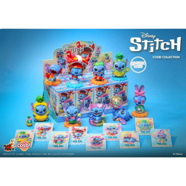 Cosbi LILO &amp; STITCH - Stitch on Holiday 8cm - 1 BlindBox