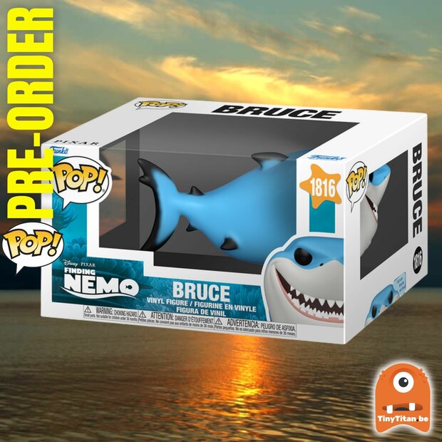 Funko POP! FINDING NEMO 1816 Bruce Pre-Order