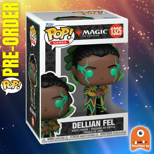 Funko POP! MAGIC THE GATHERING 1325 Dellian Fel Pre-Order